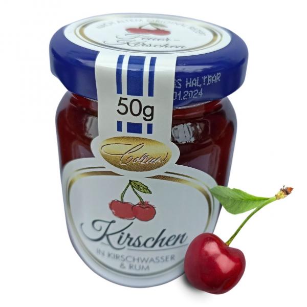 Kirschen in Kirschwasser & Rum 50g